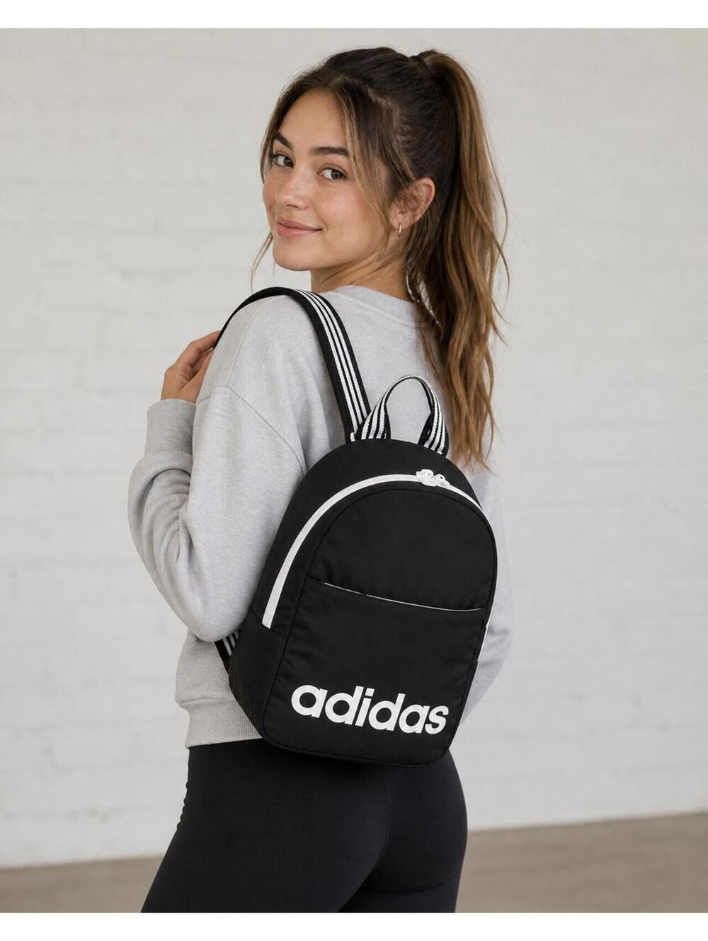 Adidas Mini Backpack Sports Outdoors Camp Travel School Festival Concert Bag